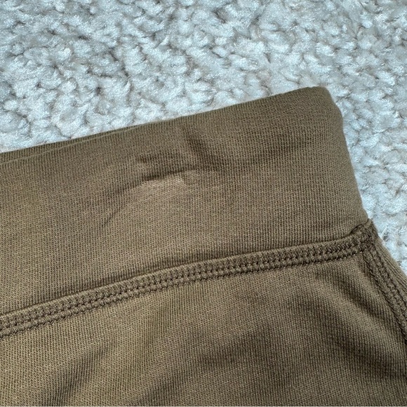 NEW Tommy Bahama Lounge Crop Pants. Comfy Knit Pull On Drawstring Brown Small - Picture 6 of 9